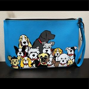 COPY - Love My Dogs Zippered Pouch by Marc
Tetro